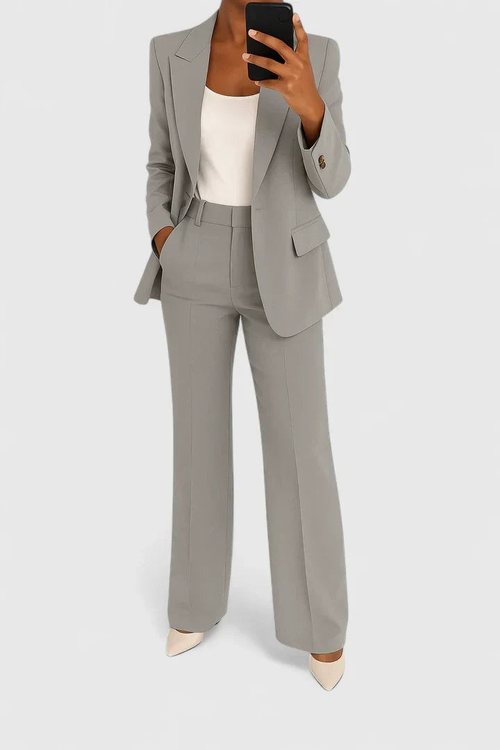 Yvonne | Women's Tailored Blazer Pants Set