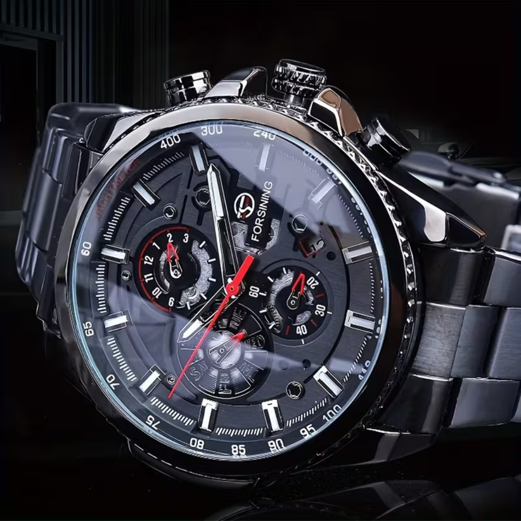 Men's Classic Automatic Mechanical Watch with Date