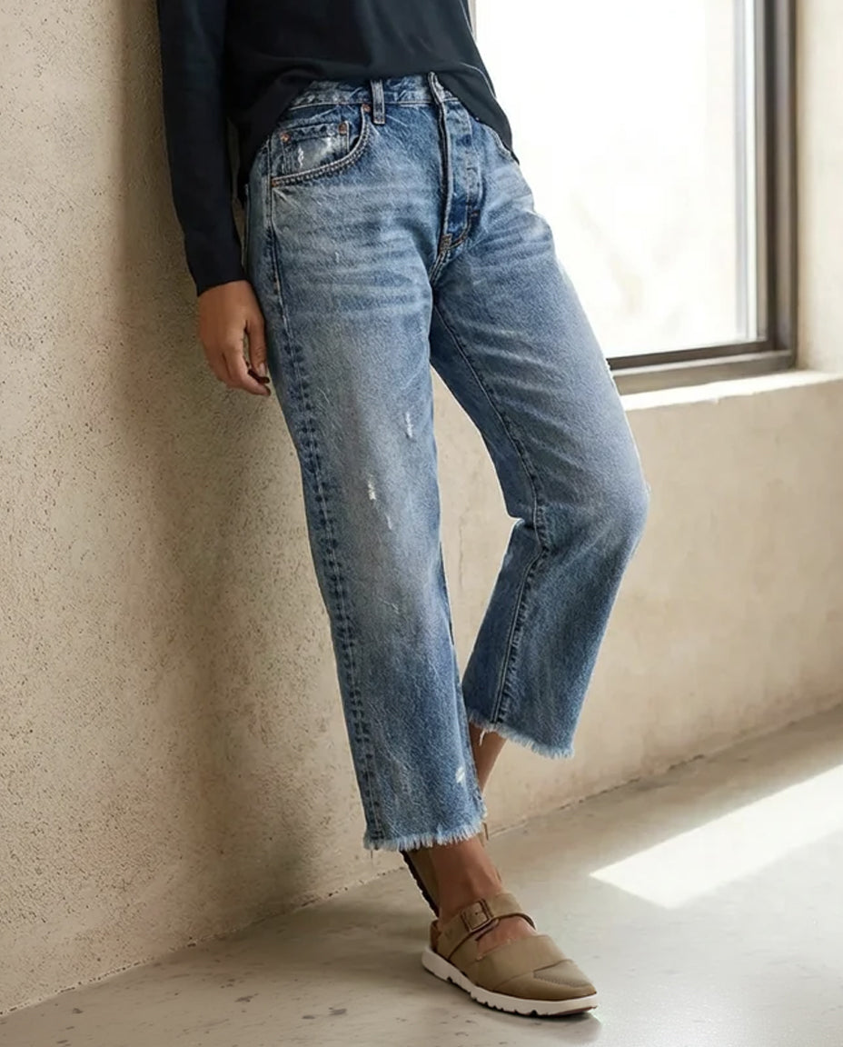 Danice Short Straight Jeans - Elena Harper