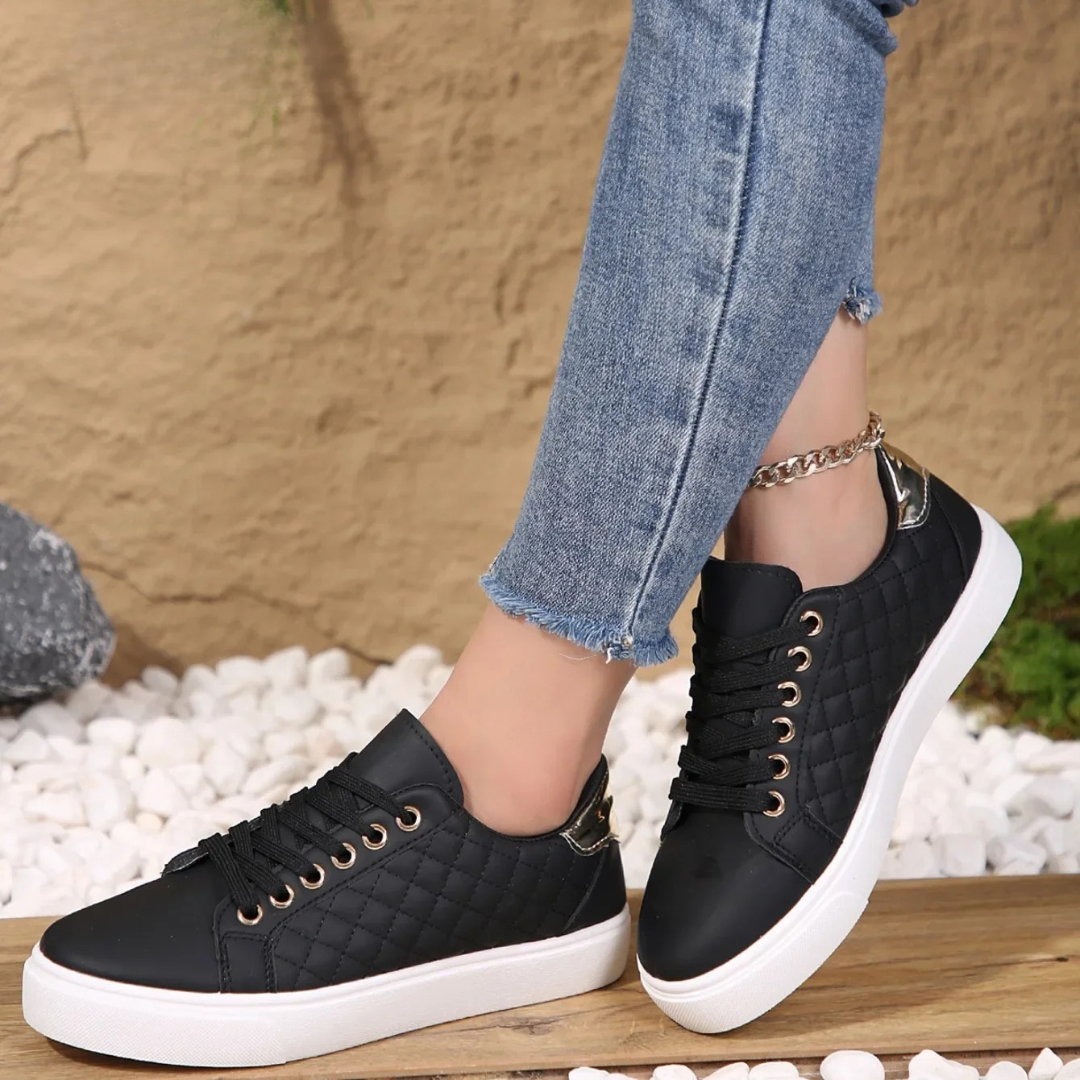 Eloria | Women's Lace-Up Trainers with Padded and Comfortable Design