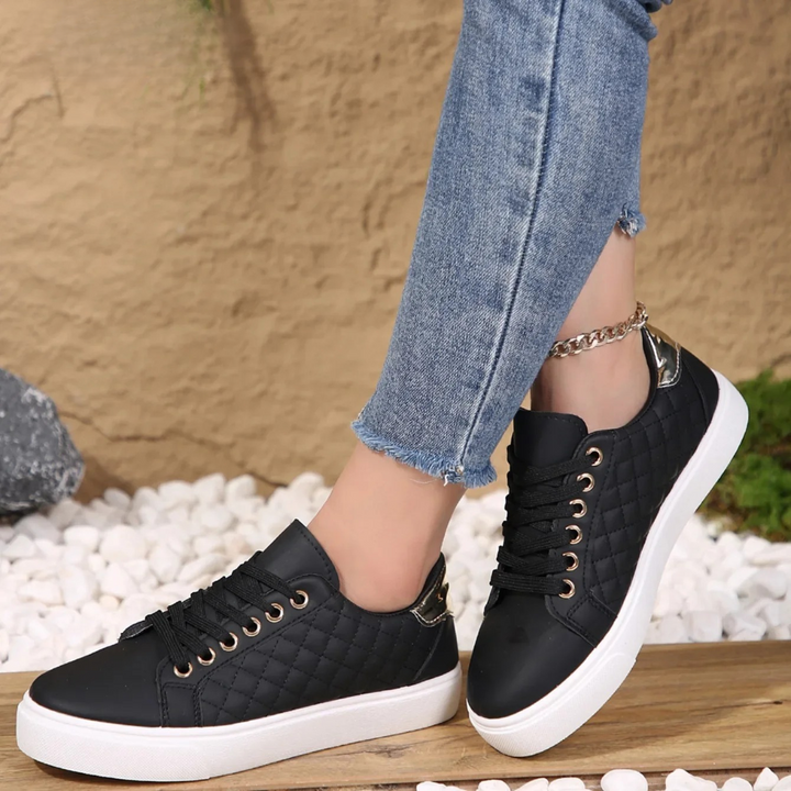 Eloria | Women's Lace-Up Trainers with Padded and Comfortable Design