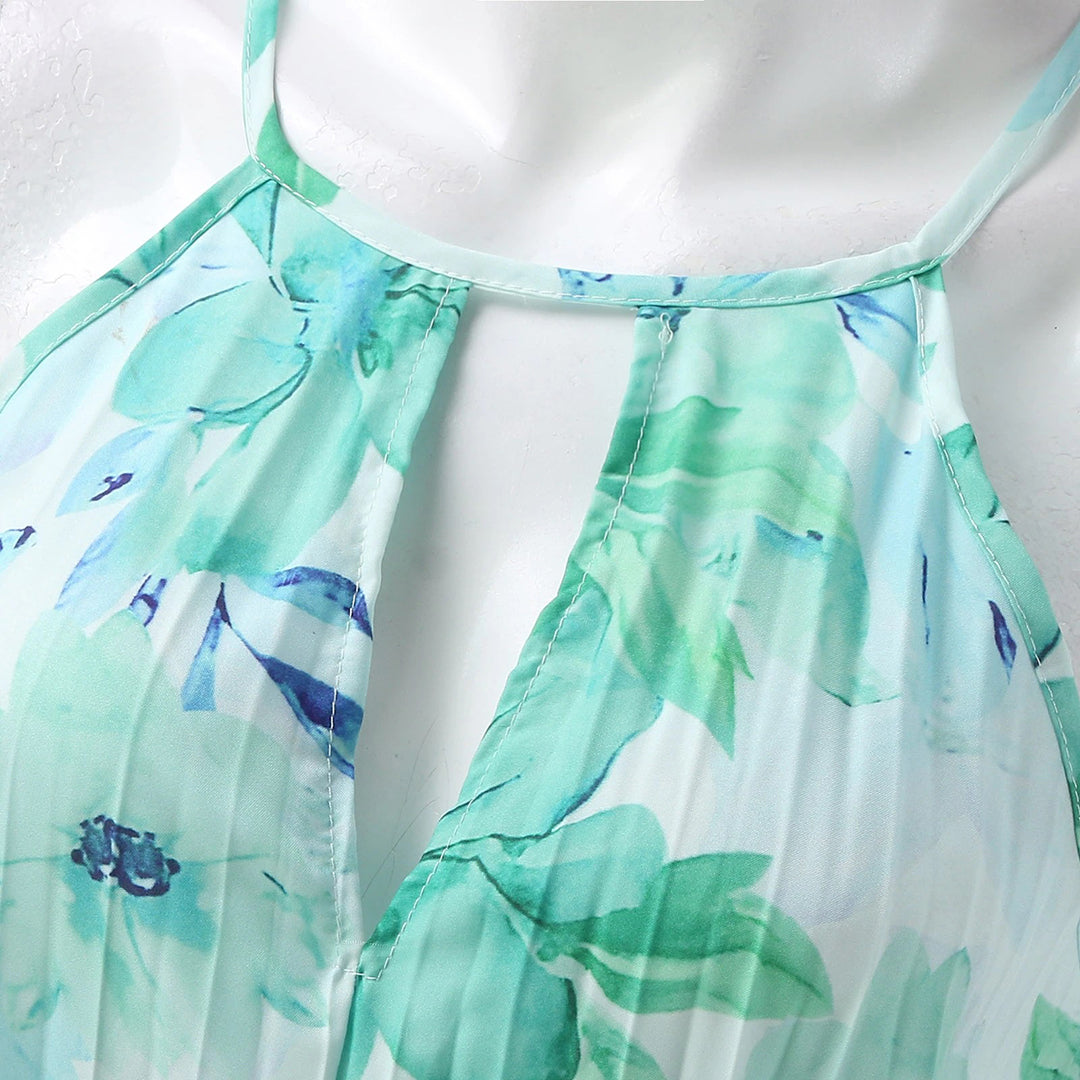 Rosie | Elegant Floral Breeze Maxi Dress for Summer