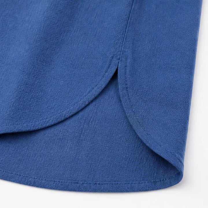 Amberlys Airy Blouse with V-Neck and Buttons - Elena Harper