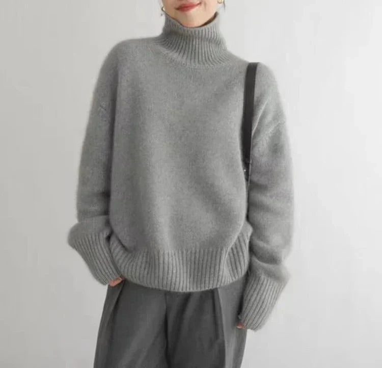 Turtleneck Sweater for Women | Oversized & Soft