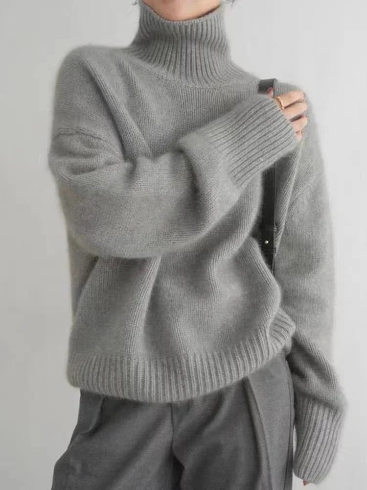 Turtleneck Sweater for Women | Oversized & Soft