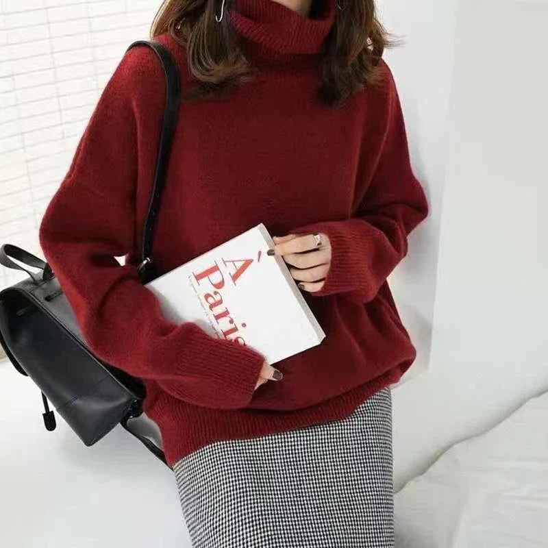 Turtleneck Sweater for Women | Oversized & Soft