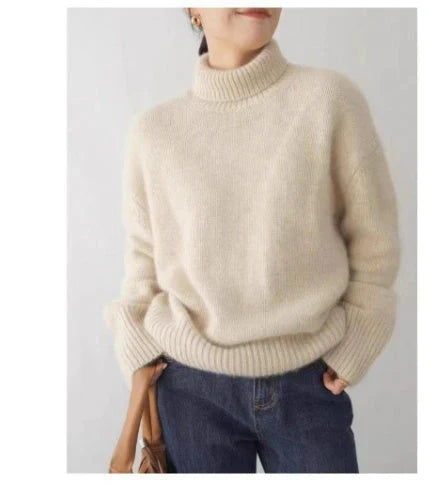 Turtleneck Sweater for Women | Oversized & Soft