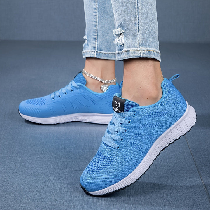 Comfortable Ladies' Sneakers with Breathable Design