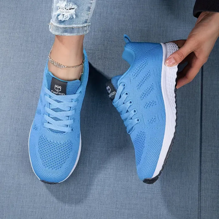 Comfortable Ladies' Sneakers with Breathable Design