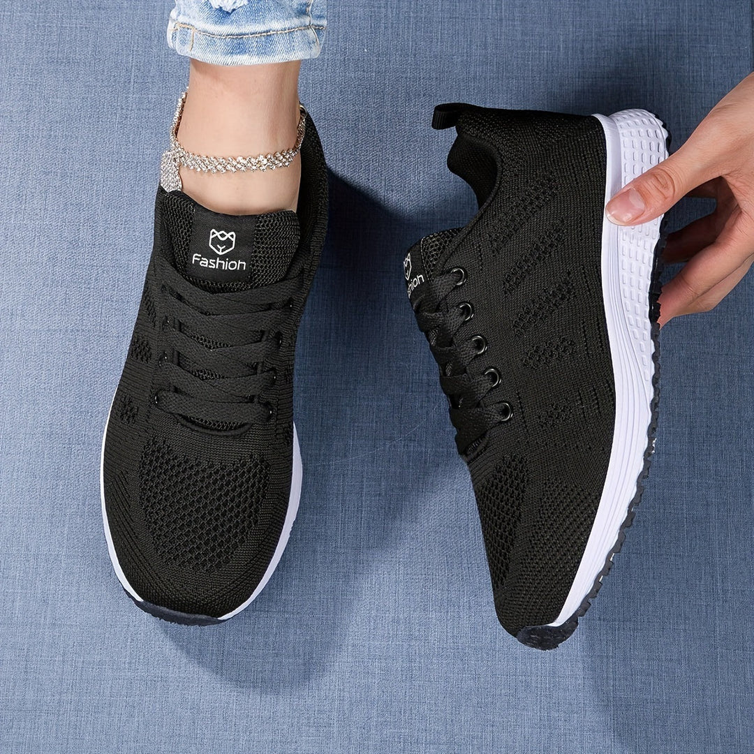 Comfortable Ladies' Sneakers with Breathable Design