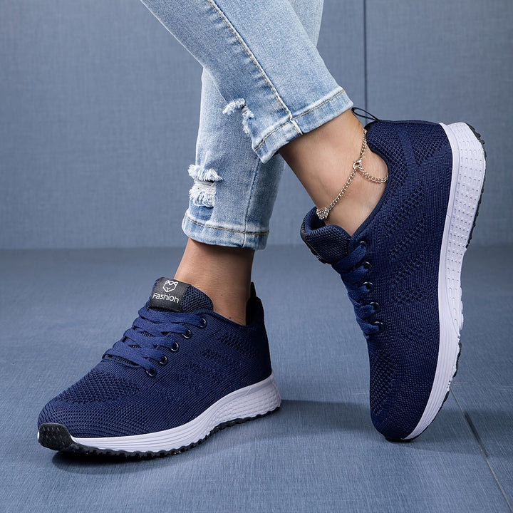 Comfortable Ladies' Sneakers with Breathable Design