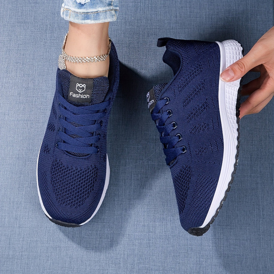 Comfortable Ladies' Sneakers with Breathable Design