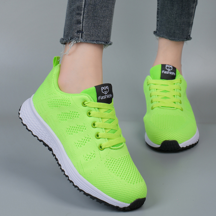 Comfortable Ladies' Sneakers with Breathable Design