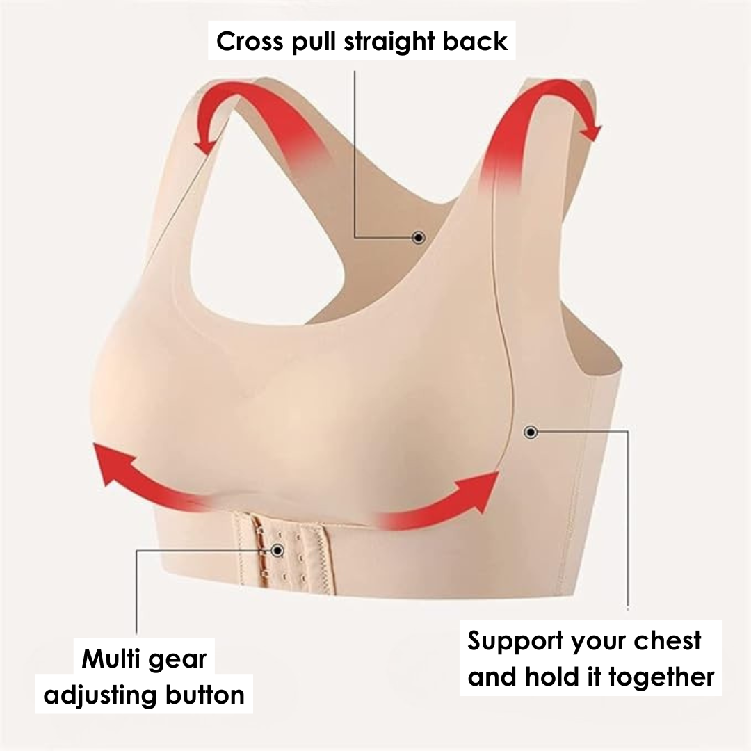 Elvara - Front Closure Posture Bra