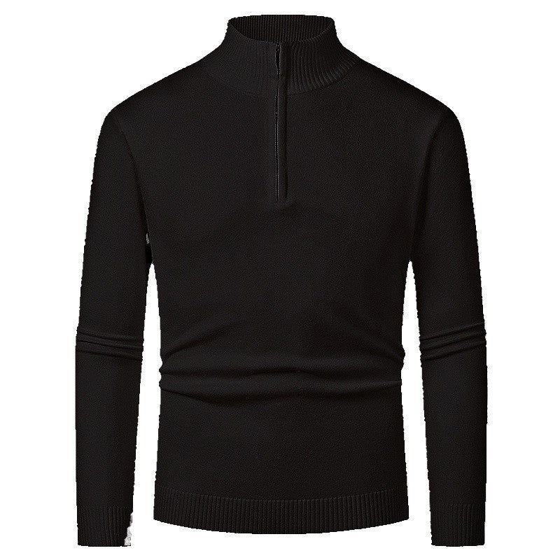 Men’s Merino Wool Zip Sweater - Crawleigh