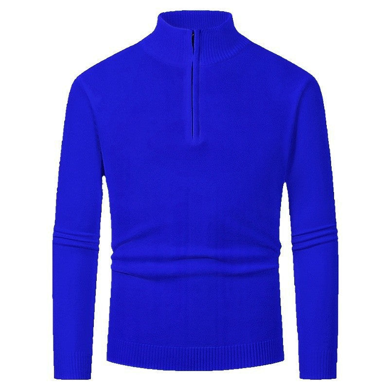Men’s Merino Wool Zip Sweater - Crawleigh