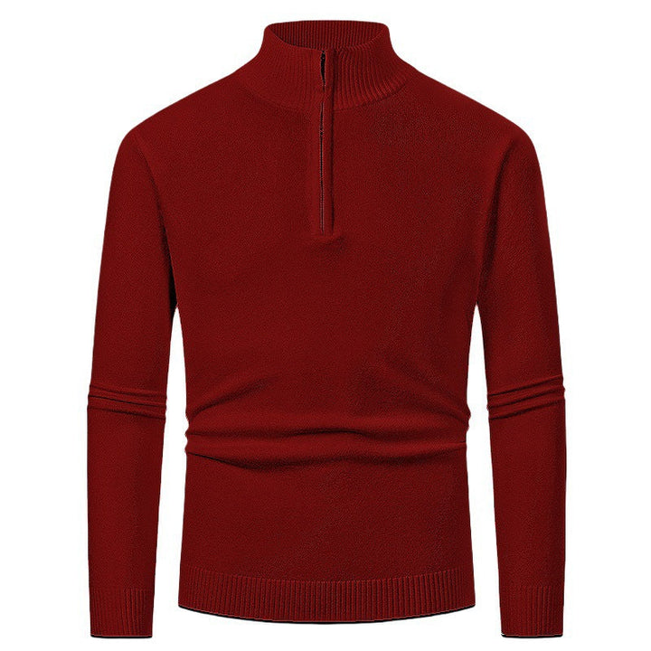 Men’s Merino Wool Zip Sweater - Crawleigh
