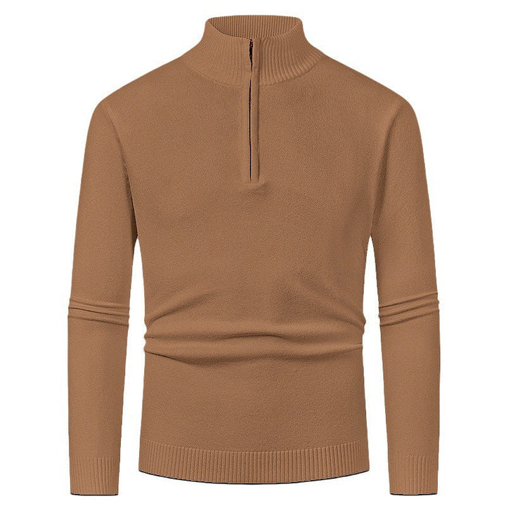 Men’s Merino Wool Zip Sweater - Crawleigh