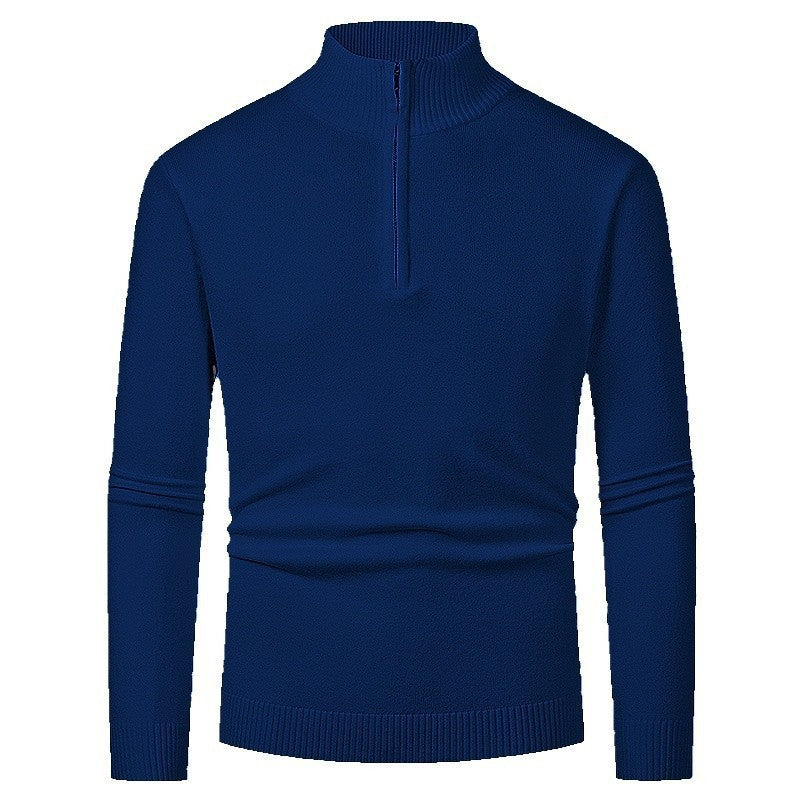 Men’s Merino Wool Zip Sweater - Crawleigh