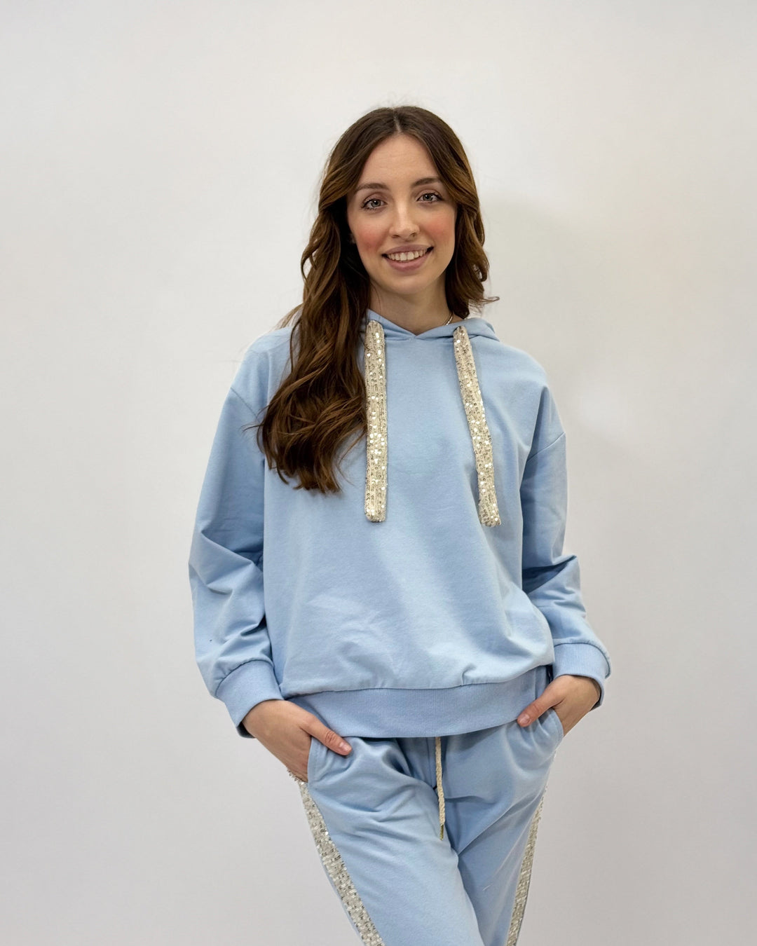 Karla™  |  soft luxurious fabrics Sweatshirt Sequins