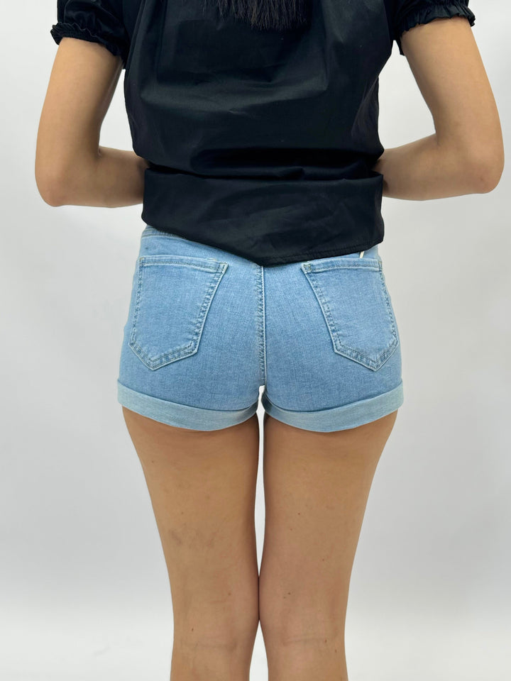 Greta™  |  Belted Shorts Cuffs