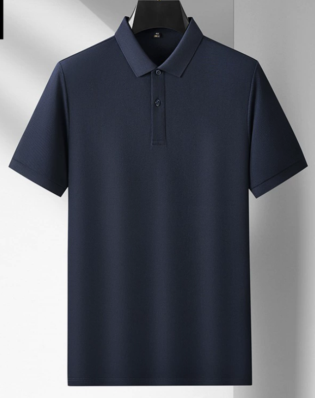 Men's Premium Cotton Polo – Short Sleeve Classic Casual