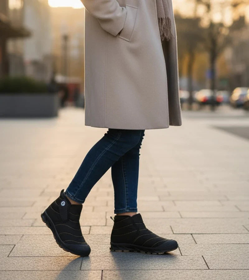 Falny | Waterproof and Ultra-Warm Ankle Boots