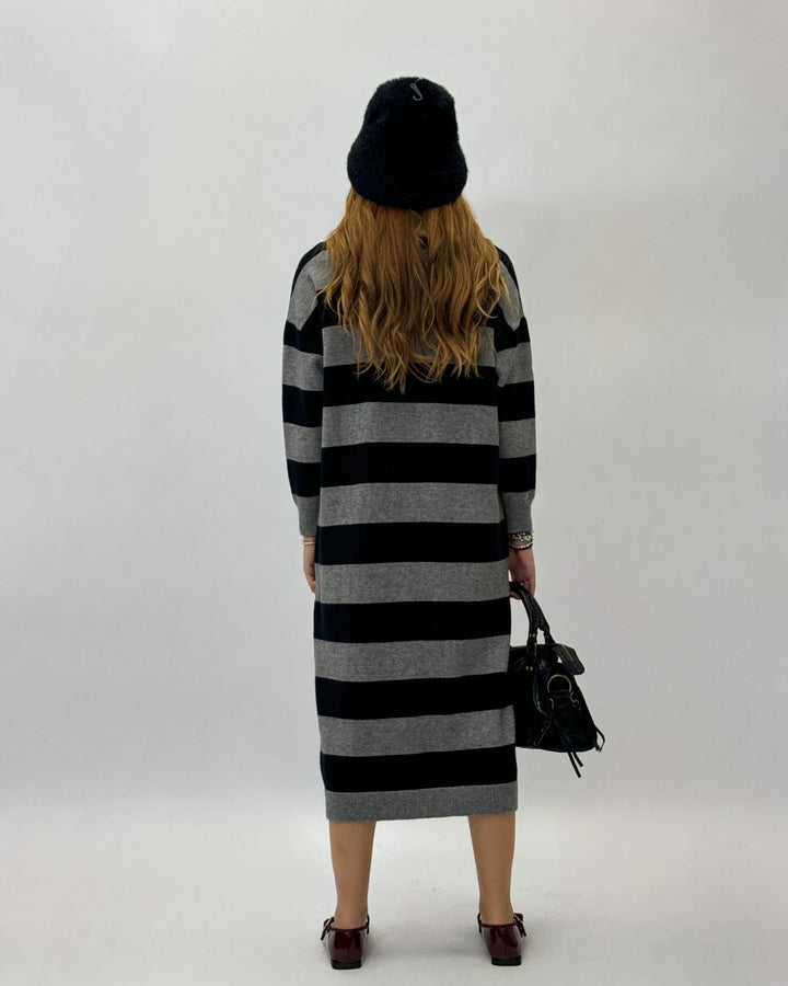 Ximena™  |  Striped Long Dress