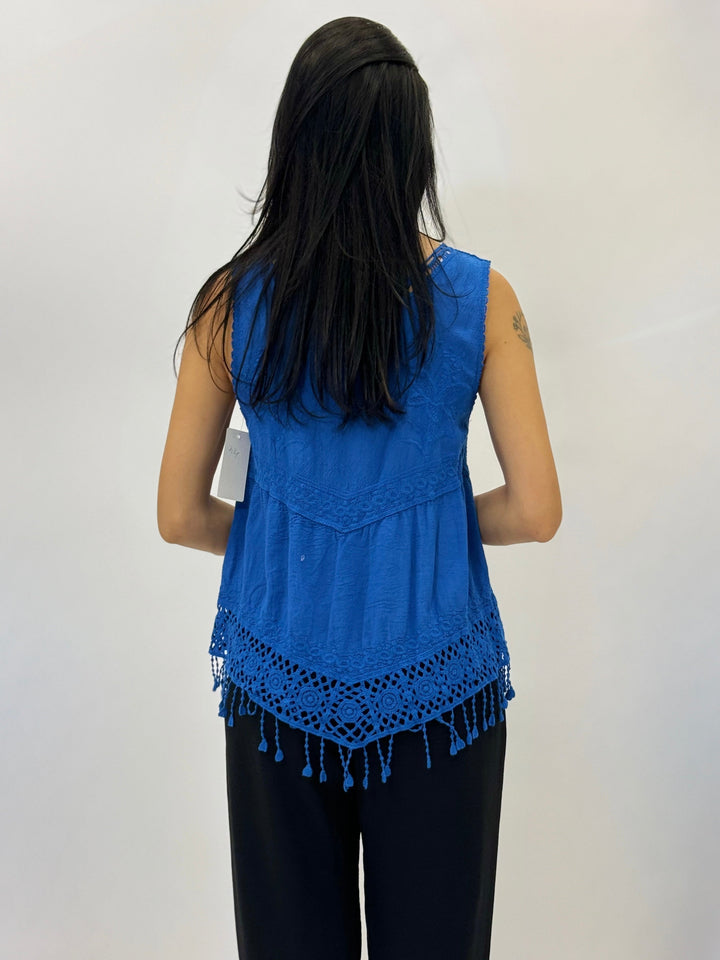 Greer™  |  soft luxurious fabrics Tank Top Embroidery