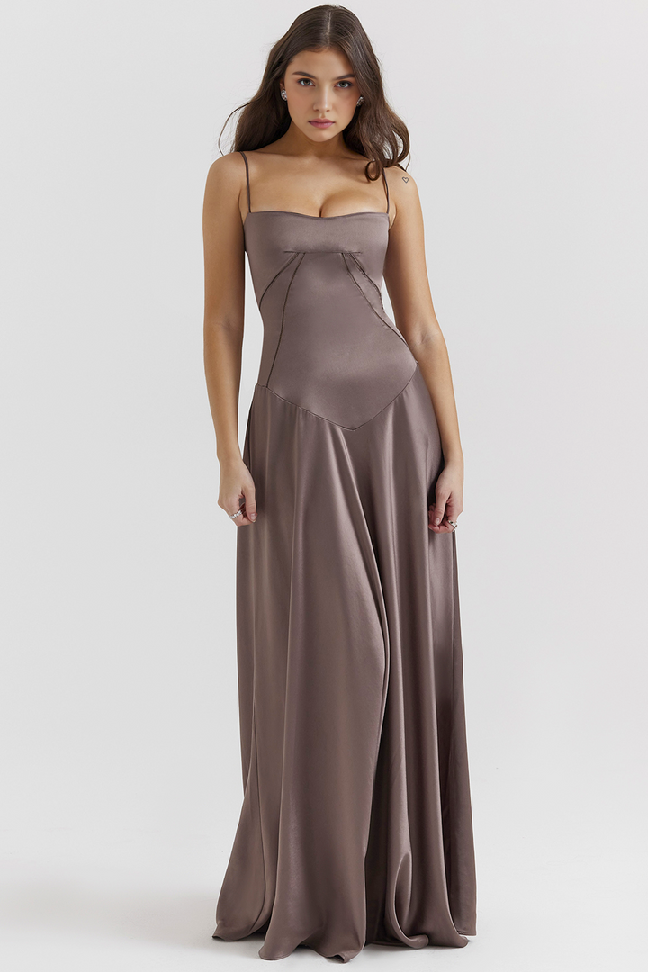 NOELLE Bustier Evening Dress - Elena Harper