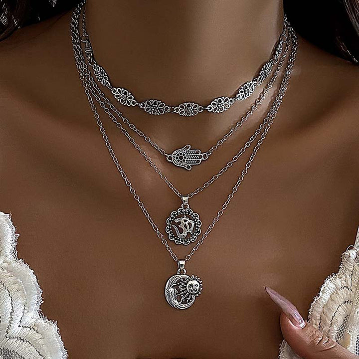 Vintage Bohemian Necklace, view 4 - Elena Harper
