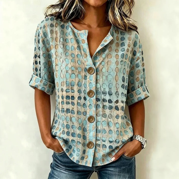 Casual Vintage Shirt - Elena Harper