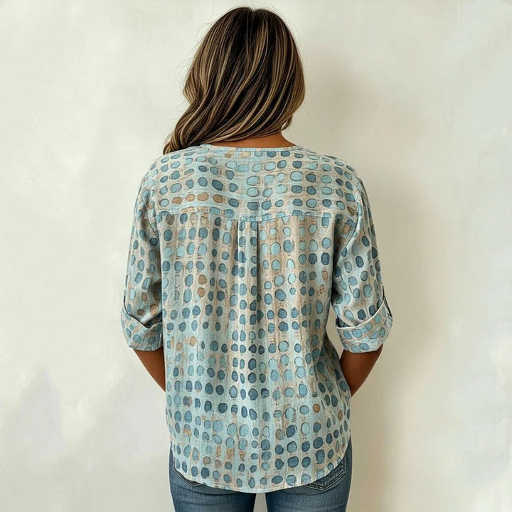 Casual Vintage Shirt, view 3 - Elena Harper