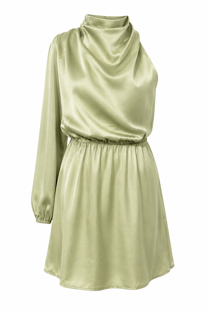 Eline Elegant One-Shoulder Dress - Elena Harper