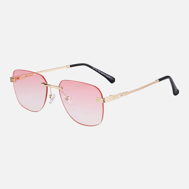 Women’s Suné™ Lunar sunglasses by Emma & Rose Manhattan with round frames and tinted lenses, stylish and fashionable eyewear.