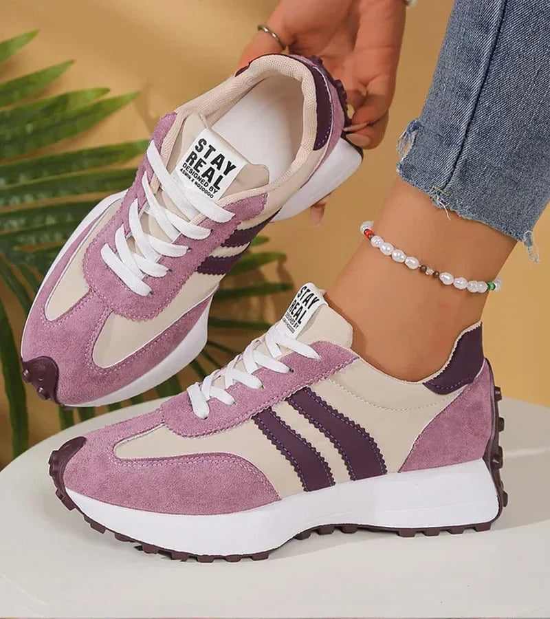 LACE-UP SNEAKERS FOR WOMEN