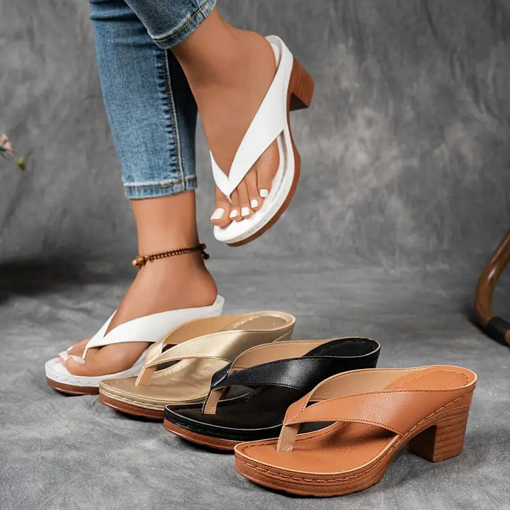 Clara orthopedic sandals by Emma & Rose Cape Town featuring cushioned straps and supportive soles for comfortable wear.