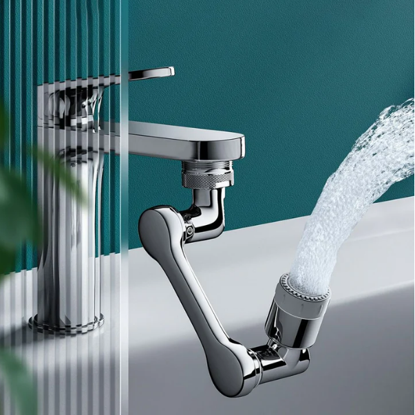 FlexiFlow 1080° Rotatable Faucet Attachment - Elena Harper
