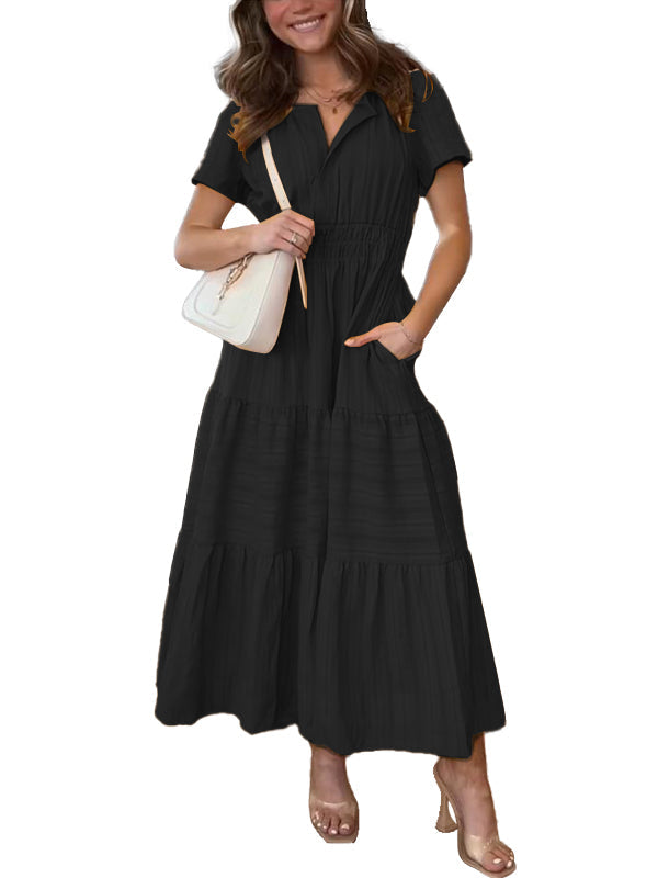 Women's Summer Boho Maxi Dress – Abby