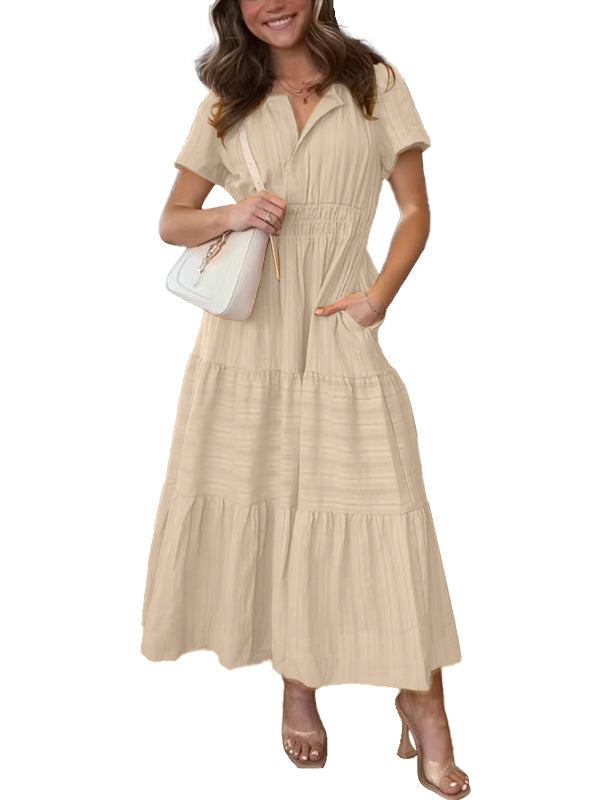 Women's Summer Boho Maxi Dress – Abby