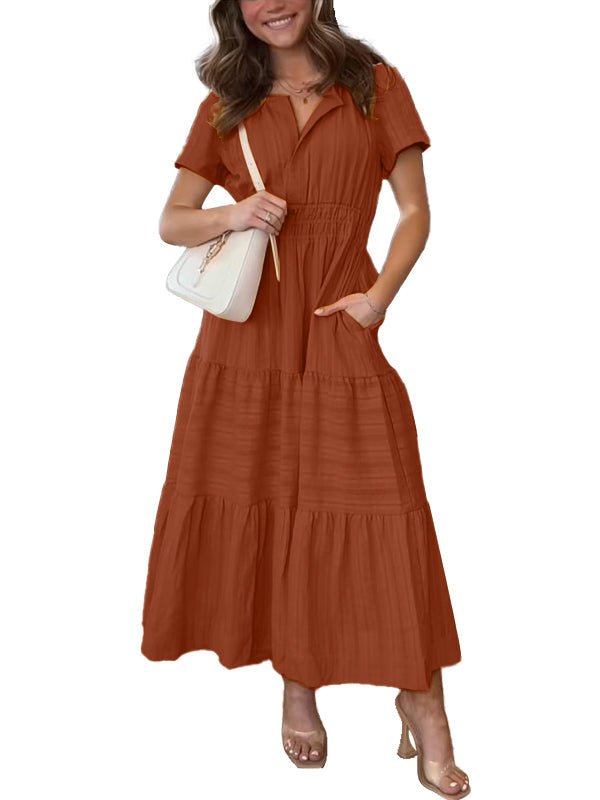 Women's Summer Boho Maxi Dress – Abby