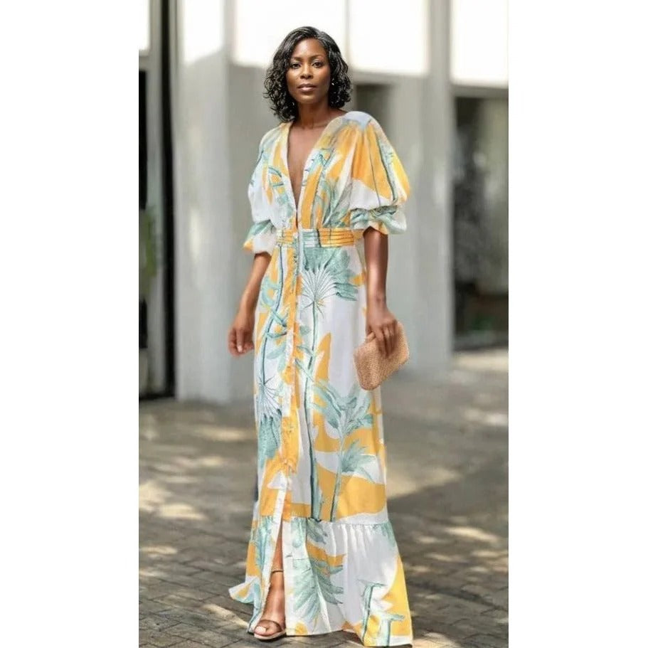 Women's Summer Maxi Dress - Olivia