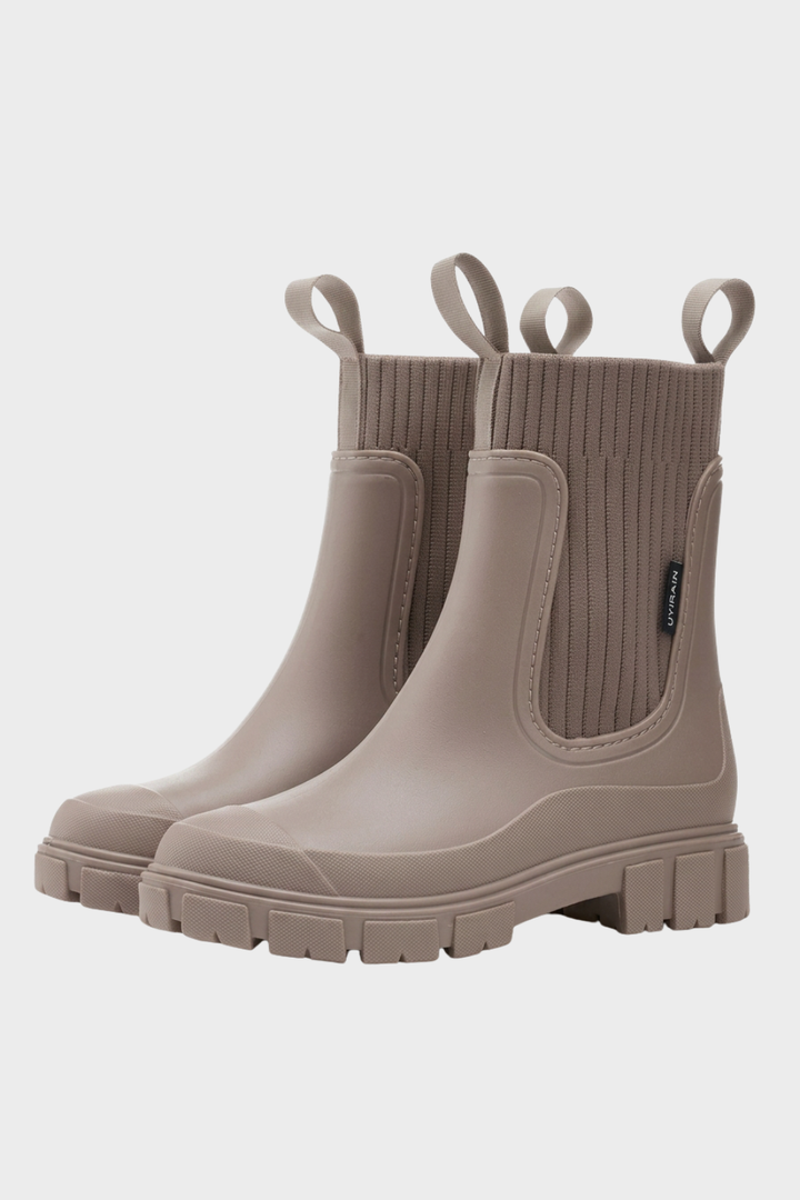 Women's Slip-On Boots | Elastic Inserts & Chunky Sole