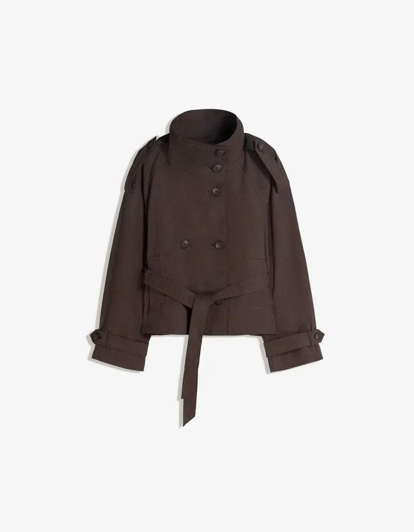 Ladies Trench Coat with Belt Classic Fit