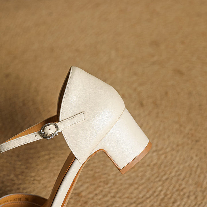 Elara Women’s Elegant Block Heel Shoes - Elena Harper