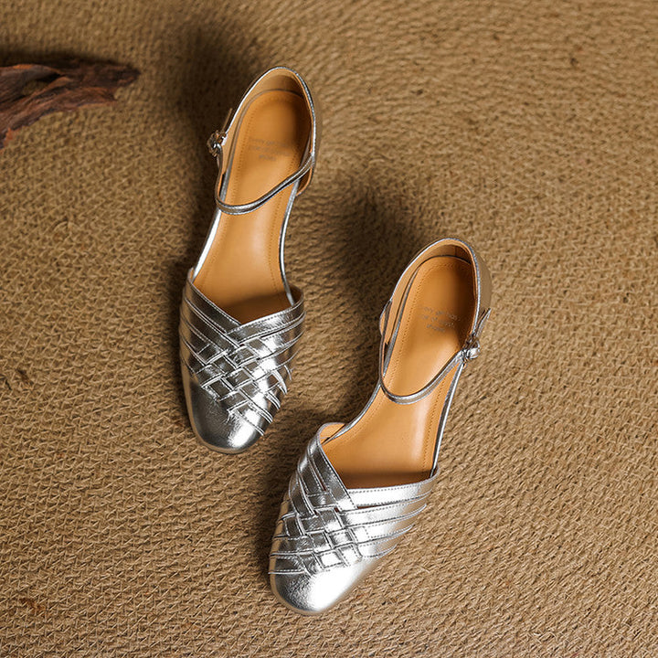 Elara Women’s Elegant Block Heel Shoes - Elena Harper