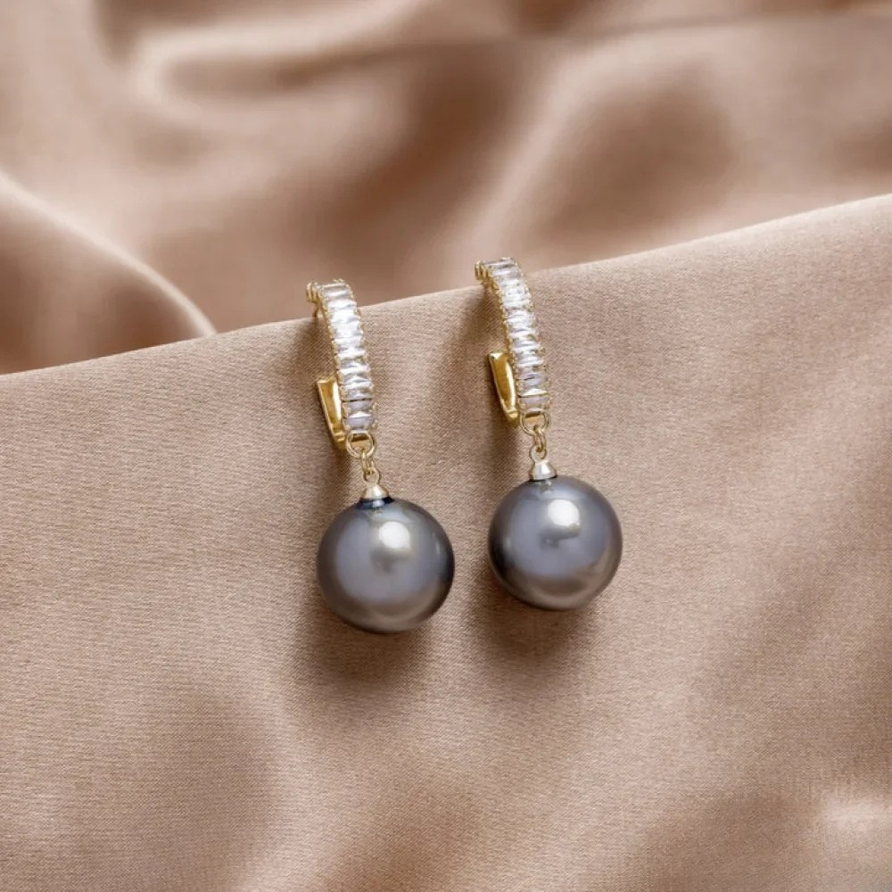 Gabriëlle™  |  Elegant Earrings Pearls Zirconia