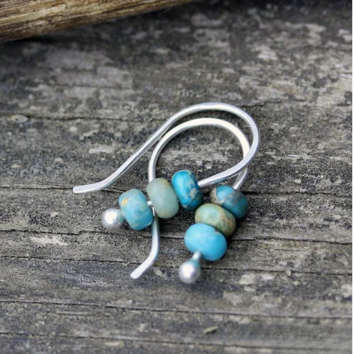 Turquoise™  |  Pearl Earrings