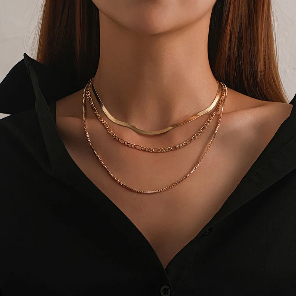 Winnie™  |  Vintage 3-Piece Layered Necklace