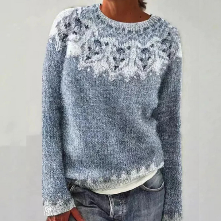 Allison Vintage Style Knit Sweater - Elena Harper